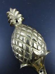 Vintage Brass Pineapple Wall Hook Towel/Robe/Coat/Hat/Leash ...