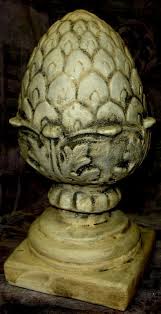 Artichoke Finial 13" Decorative Home and Garden Accent | eBay