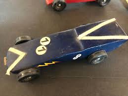 Group Of 4 Hand Made Vintage Pinewood Derby Race Cars Boy Scouts Cub Scouts | eBay