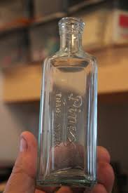 Antique 5 3/4'' Blue, Pinex, Medicine Bottle, Item # A ...