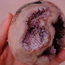 Druzy Lilac Pink Amethyst Flame | harmony & divine feminine – The Crystal Van