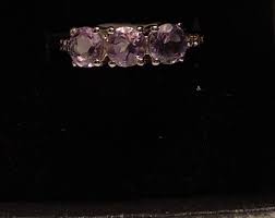 Rhodium Plated Over Sterling Silver Amethyst And White Topaz ...