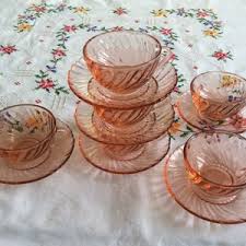 Service De Vaisselle Rose - Etsy
