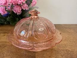 Glass Pressed Glass Butter Dishes for sale | eBay