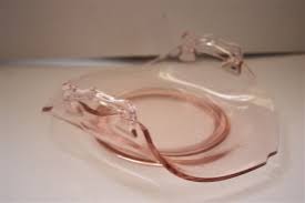 Lovely Small Light Pink Depression Glass Candy Dish - Etsy