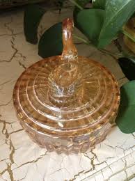 Vintage Iridescent Carnival Marigold Glass Covered Dish /Swan 4.5”x 5” EUC | eBay