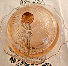 Mayfair - open rose-covered butter dish | eBay