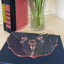 Vintage Pink Depression Glass Indiana Glass Footed Cheese Stand Pedestal - Etsy