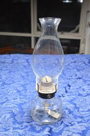 An Antique Pressed Glass Oil Lamp - Etsy