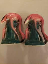 Vintage flamingo salt and pepper shakers | eBay