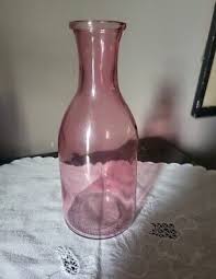 Vintage Rose Pink Vase, 10 Inches Tall, Excellent Condition, Floral Accessory, | eBay