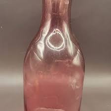 Large Vintage Pastel Pink Bottle Vase - Make Unknown. Nice Quality and Mid Century Style. - Etsy