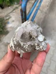 Pink Morganite Crystal With Quartz / Cleavlendite & Matrix ...