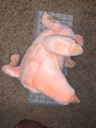 Manhattan Toy Peach Pink Tan Pig Piglet Peaches Sitting ...