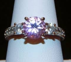 Vintage Pink Ice Ring | eBay