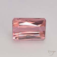 1.60ct Natural Medium Pink Tourmaline, Octagon / Emerald Cut ...