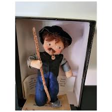 Rare Vintage Milly's Miniature Doll "The Raggedy Man" Boxed. For Sale at Ruby Lane