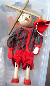 Unique Handmade and Signed Wood Pinocchio Marionette Geppetto's Workshop 13" | eBay