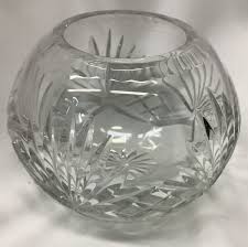 Cut Glass Bowl Vase BSM220618/TWD | eBay