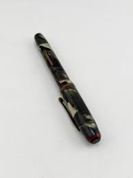 Vintage Used Wearever Supreme Fountain Pen Red Onyx Marble ...