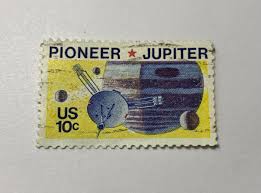 Rare - 1975 Pioneer 10 Passing Jupiter 10 Cents Stamp Mint ...