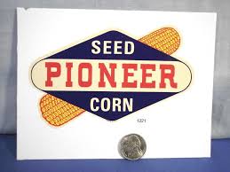 Pioneer Seed Corn ~ Old Logo ~ Old Fashioned Waterslide ...