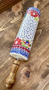 RARE Dahlia Pioneer Woman Rolling Pin | eBay