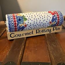 Rare Pioneer Woman Dazzling Dahlias Ceramic Rolling Pin ...