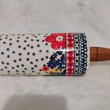 Pioneer Woman Dazzling Dahlias Retired Ceramic Rolling Pin ...