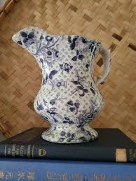 Antique Staffordshire Jug Soft Paste Chintzware Purple Pitcher - Etsy UK