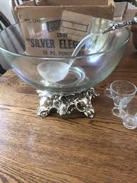 Antique Silver Elegance Punch Bowl Division Of Lancaster ...