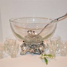 Vintage Punch Bowl Pitman-dreitzer With Cups and Ladle - Etsy
