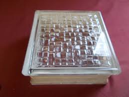 VTG NOS GLASS BLOCK WINDOW ARCHITECTUAL DECORATIVE DESIGN ...