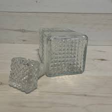 Vintage Glass Whiskey Decanter With Stopper: Retro Barware ...