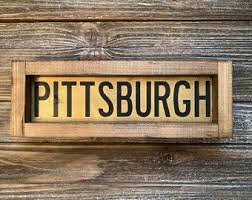Pittsburghese Sign -housewarming - Home Decor - Wedding Gift - New Home - Jagoff - Yinz - N'at - Proud to Be From Pittsburgh - Etsy
