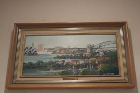 Sold at Auction: John (1953) Hansen, John Hansen (20th Century Australian) "Sydney Harb…