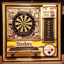 Pittsburg Steelers dartboard