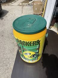 Green Bay Packers Can Shaped Cooler Kooler Kraft Vintage 90s ...