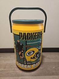 Vintage NFL Can-shaped Green Bay Packers Insulated Cooler by ...