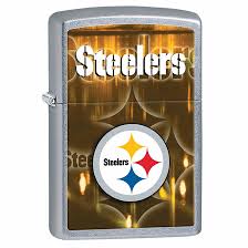 Pittsburgh Steelers NFL Brushed Chrome Zippo Lighter - ID ...