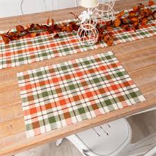 Fall Plaid Placemats (S/4)