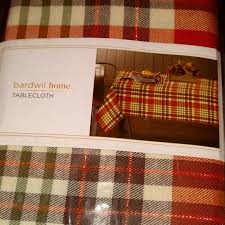 bardwil home | Dining | Bardwill Table Cloth Plaid Brown New In Package | Poshmark