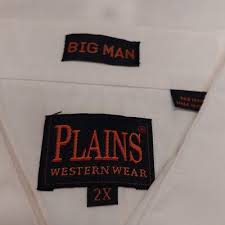 Plains Western Wear Pearl Snap Shirt Men White Long Sleeve ...