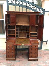 English Mahogany Estate Managers Desk, circa 1830 For Sale at 1stDibs