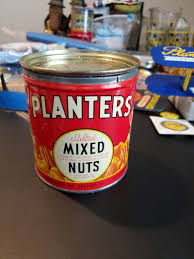 Mr peanut mixed nut can | Mercari