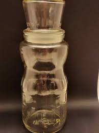 Vintage Planters Peanuts Mr. Peanut 75th Birthday Glass Jar ...