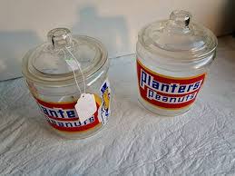 2 Peanut Jars Incl Planters