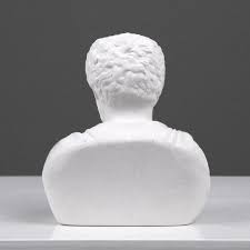 Marcus Aurelius Bookend Bust Sculpture - Small Roman ...