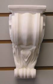 7539 Art Deco Scroll Corbel Shelf Bracket Latex Fiberglass Production Mold | eBay
