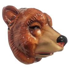 Mask Bear - Plastic Bear Mask | eBay